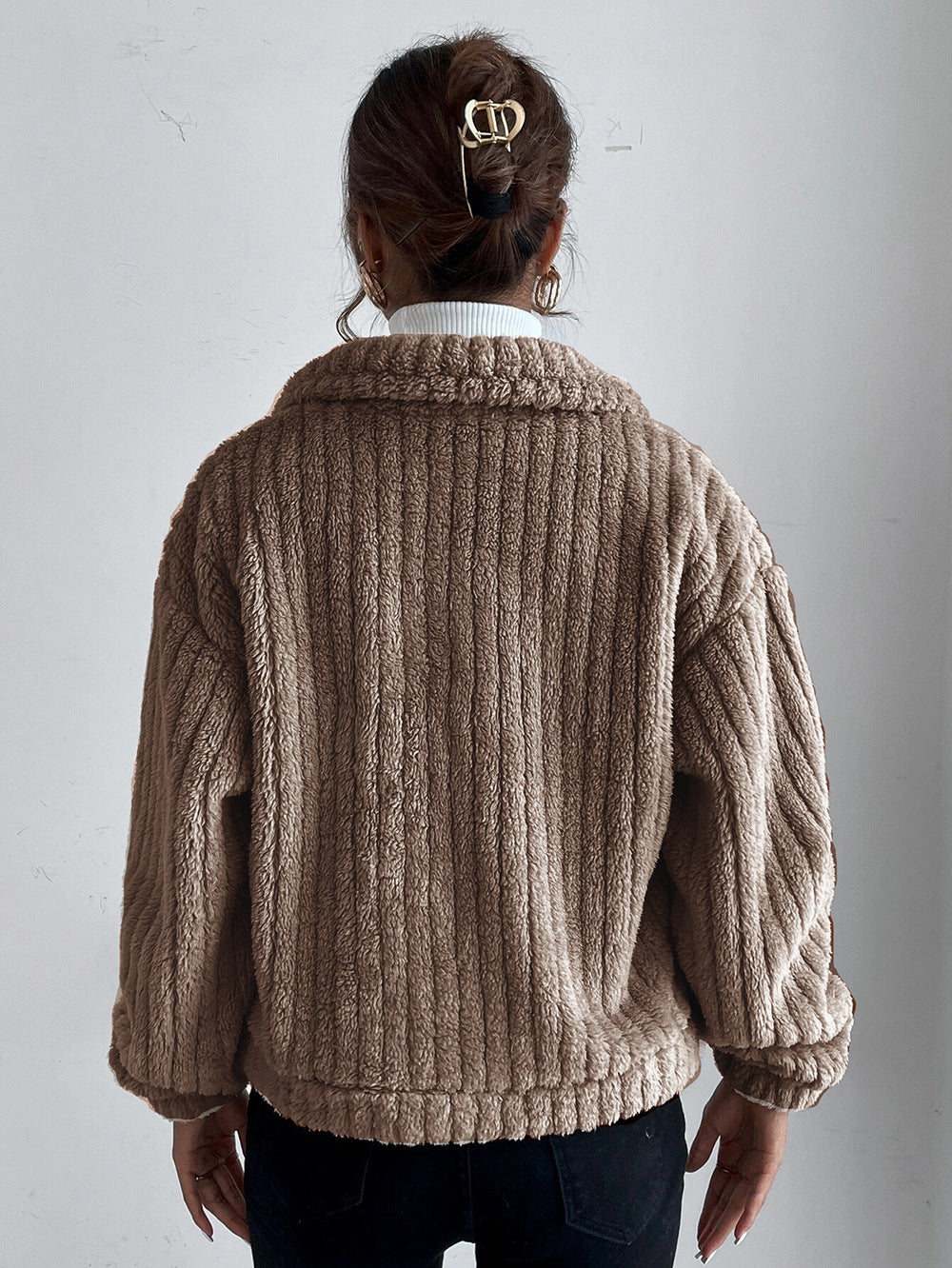 Veste chaude et confortable pour femme