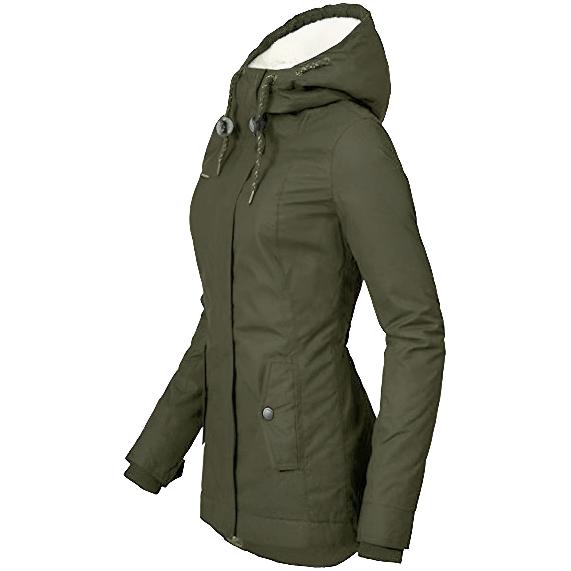 Manteau d'hiver rayonnant pour femmes