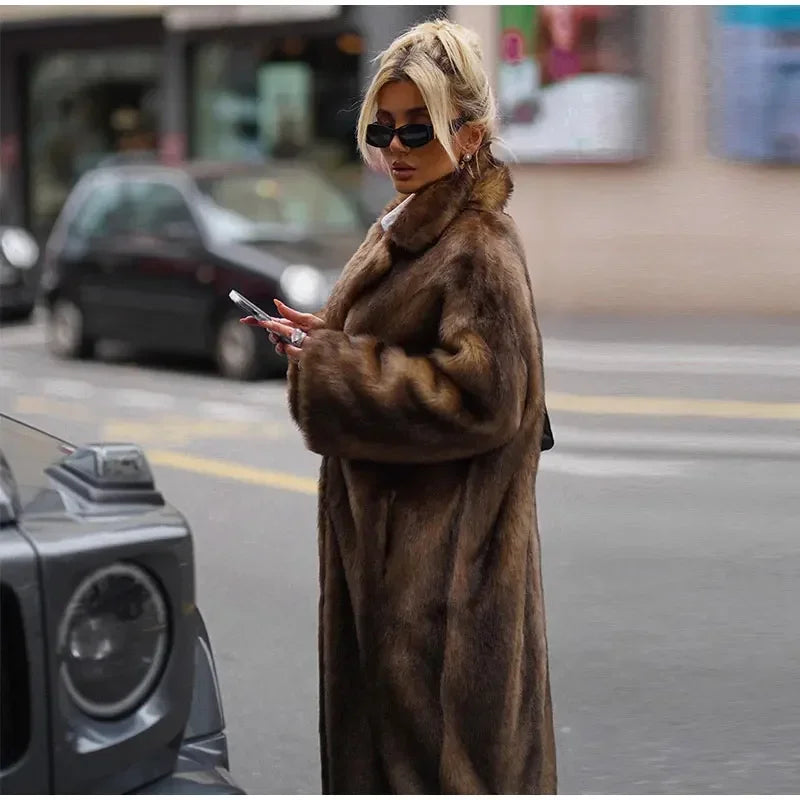 Tammy - Trench-coat d'hiver duveteux