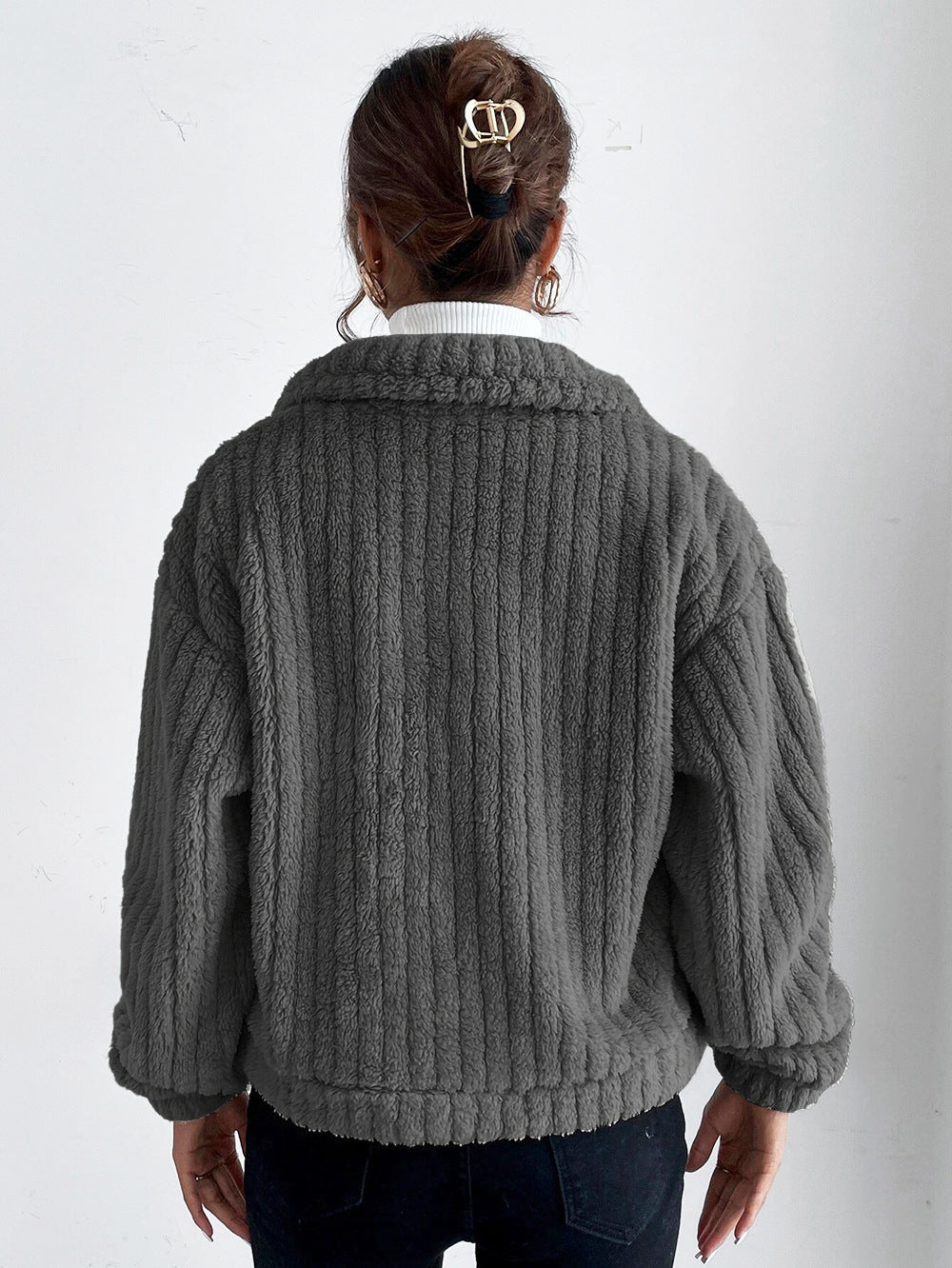Veste chaude et confortable pour femme