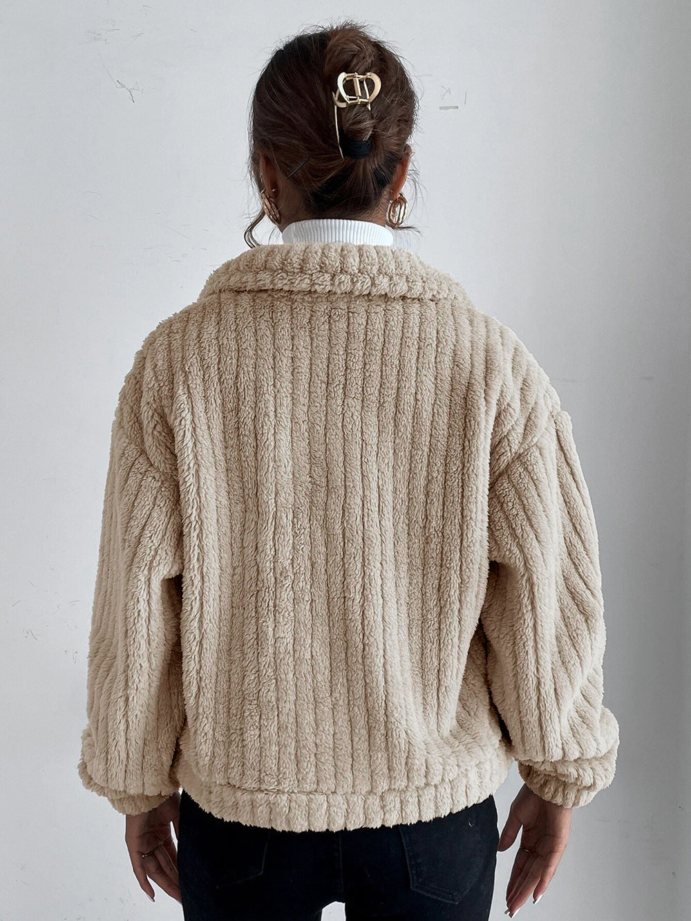 Veste chaude et confortable pour femme