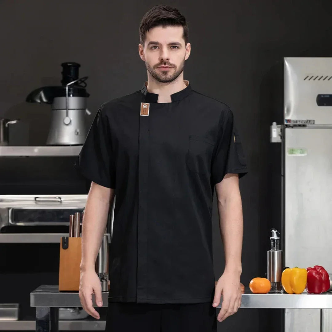 Emanuel - Uniform Culinaire Confortable pour Homme - Vêtement de Travail