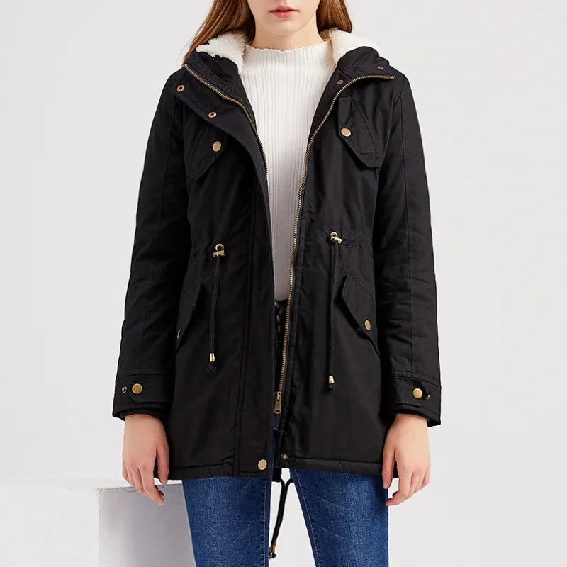 Parka d'hiver élégante pour femmes