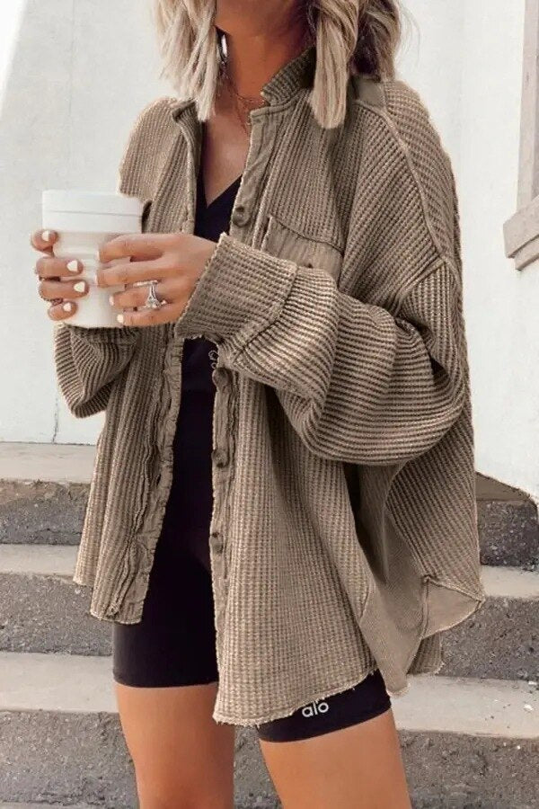Lyla - veste d'été décontractée en tricot