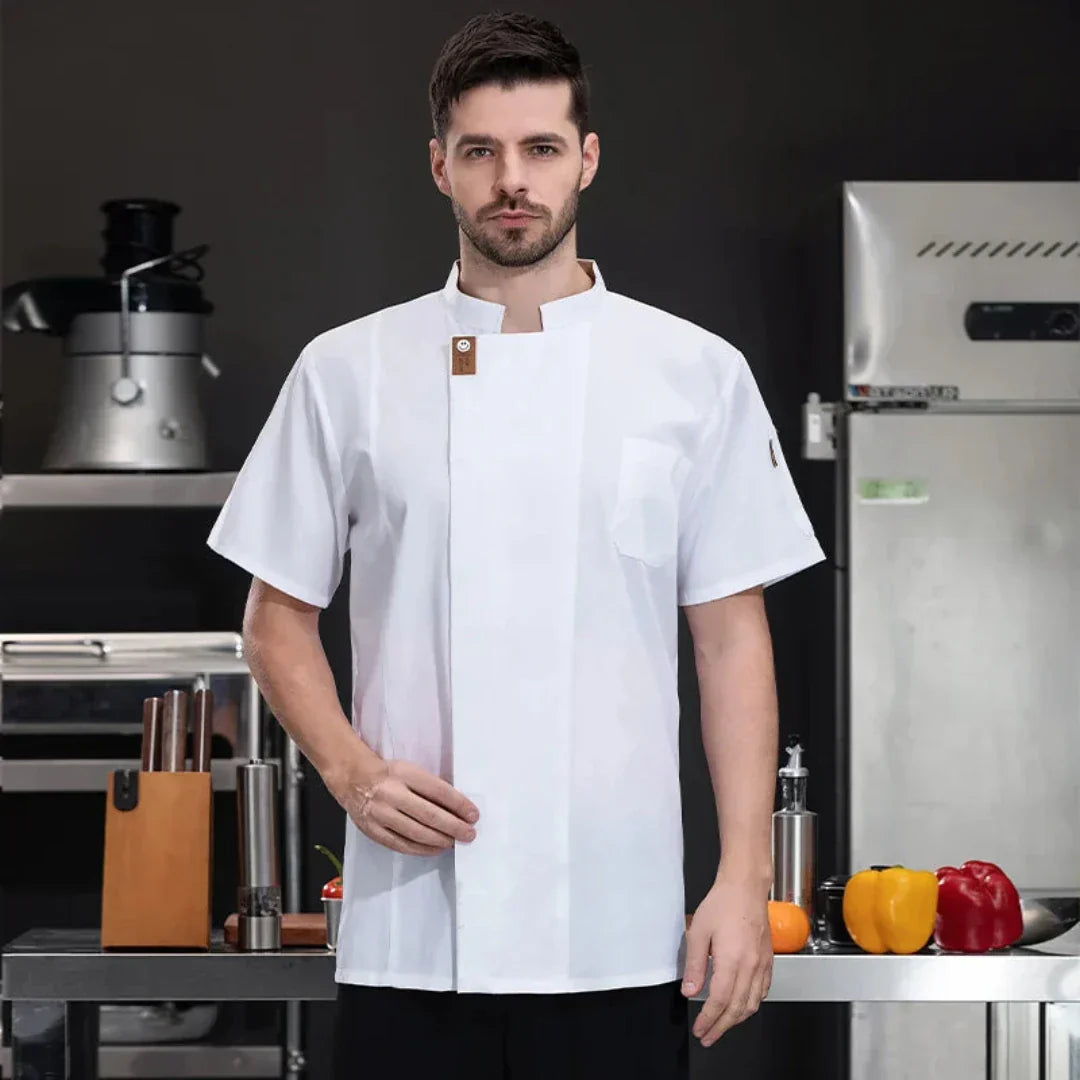 Emanuel - Uniform Culinaire Confortable pour Homme - Vêtement de Travail