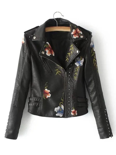 Syndra - élégante veste streetwear brodée
