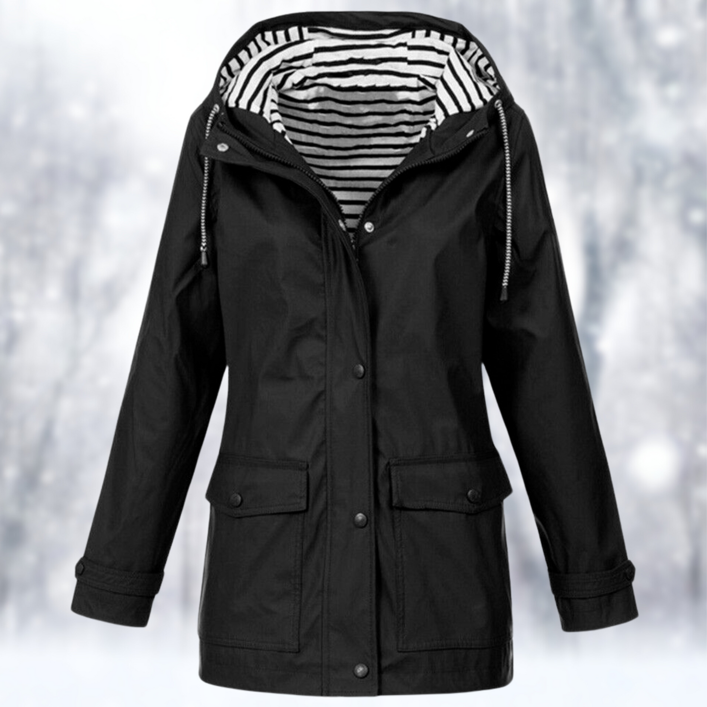 Veste imperméable et coupe-vent pour femmes