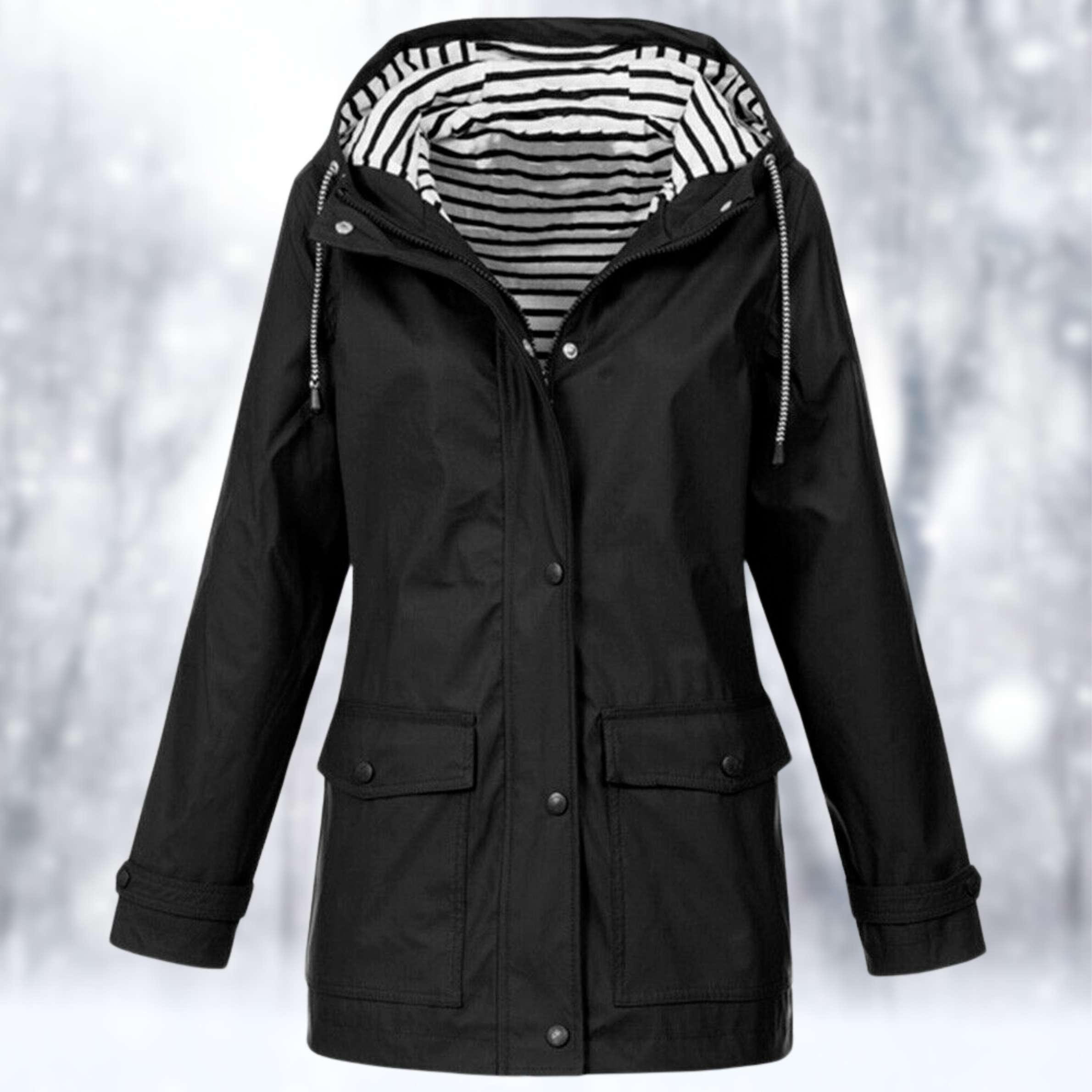Veste imperméable et coupe-vent pour femmes