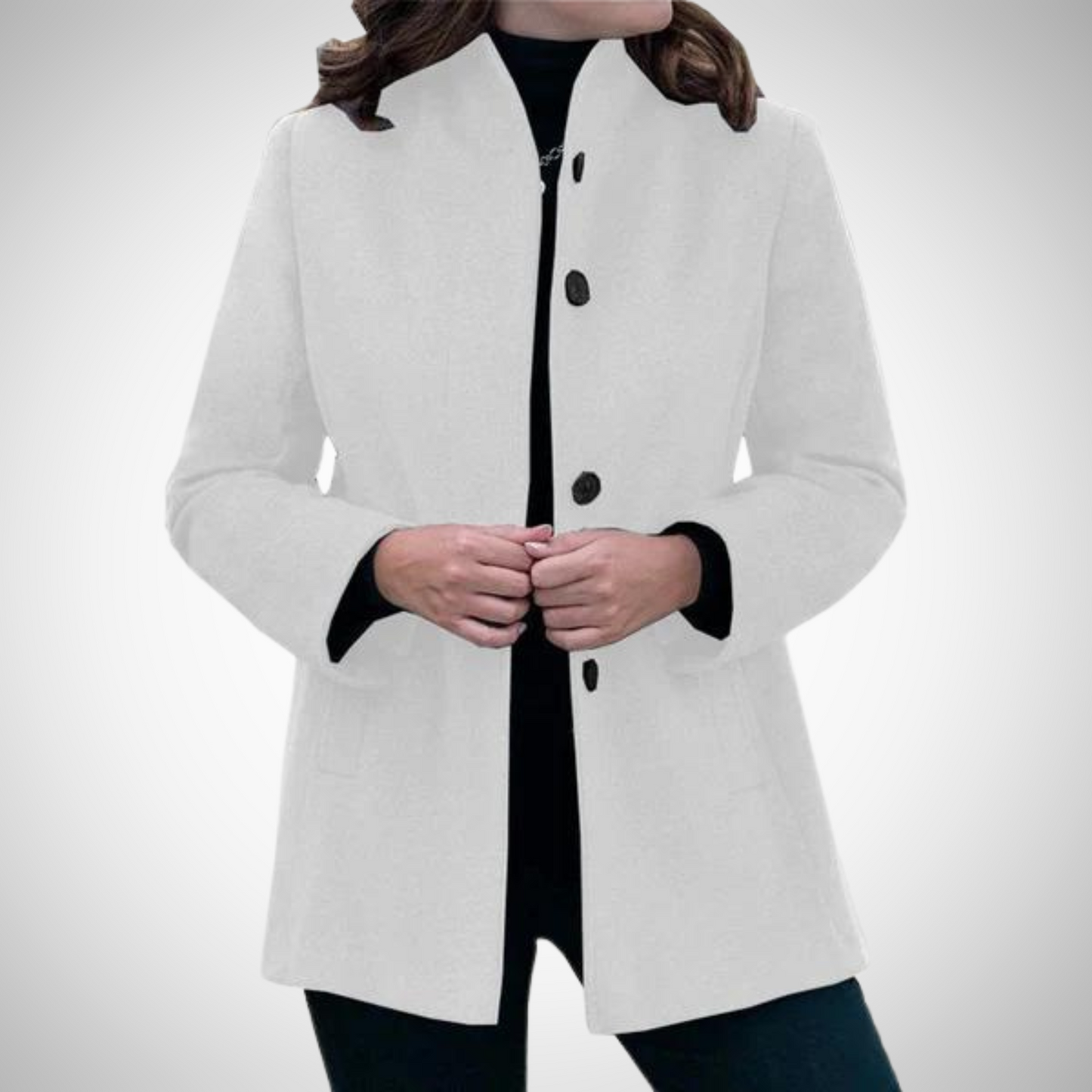 Keminare | Blazer Élégant Boutonné pour Femme avec Poches Latérales