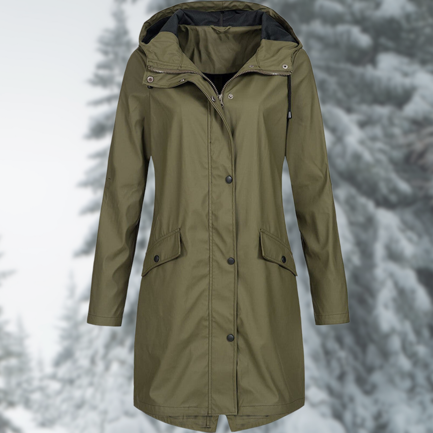 Manteau de pluie long et imperméable