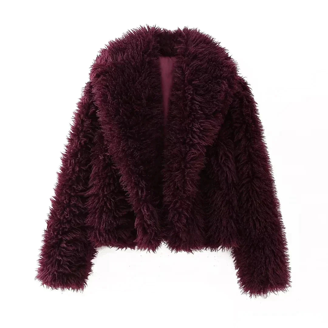 Madalyn - Veste Chic Fluffy
