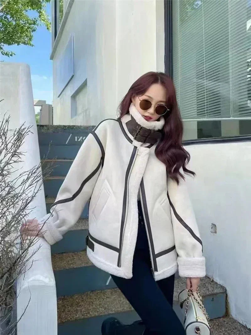 Manteau d'hiver chic pour femmes