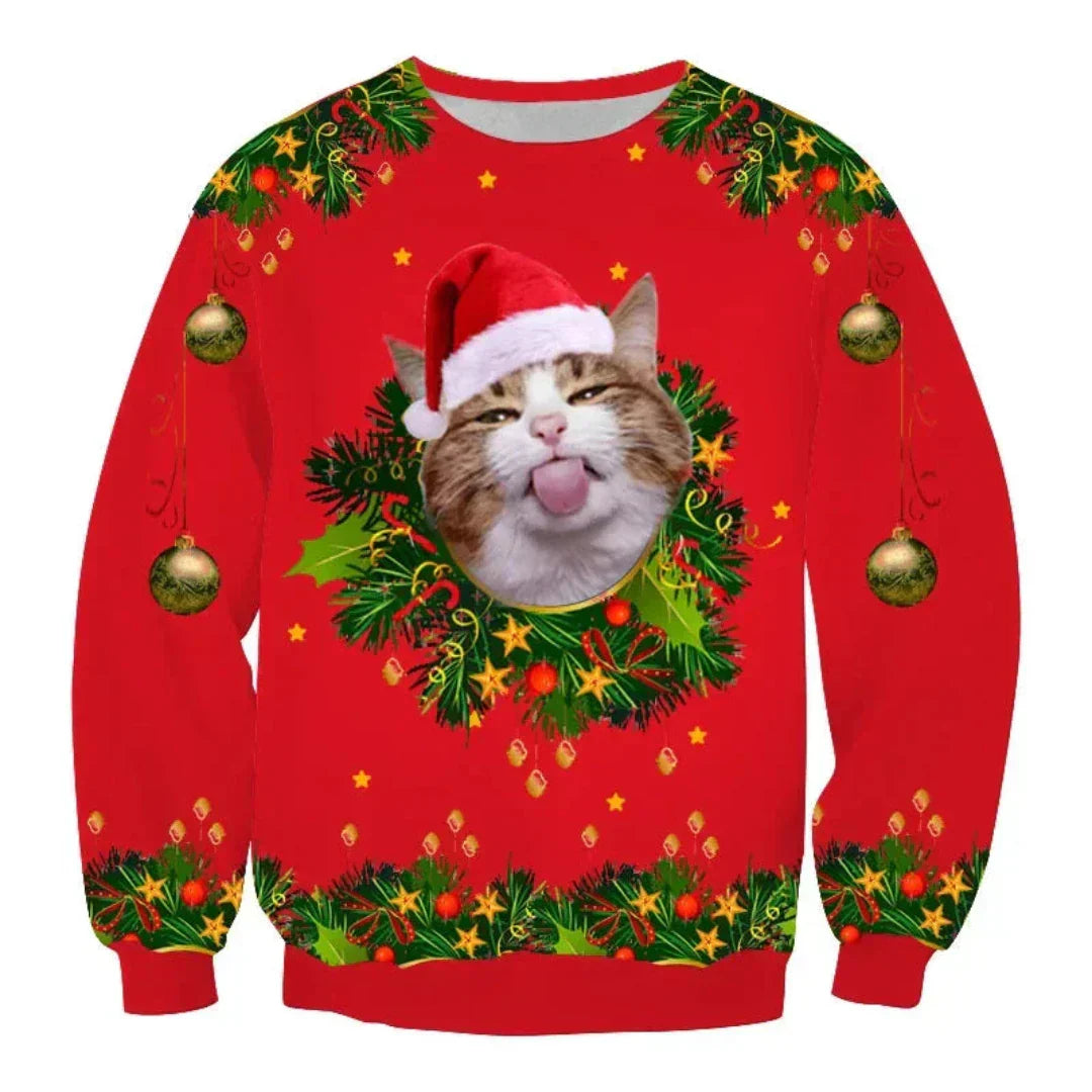 Jack - Pull de Noël chaud à manches longues pour hommes