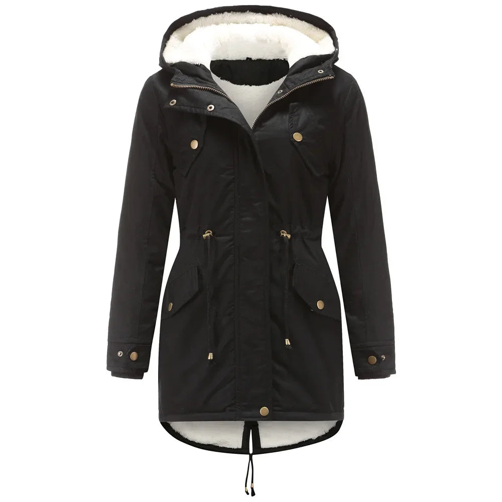 Parka d'hiver élégante pour femmes
