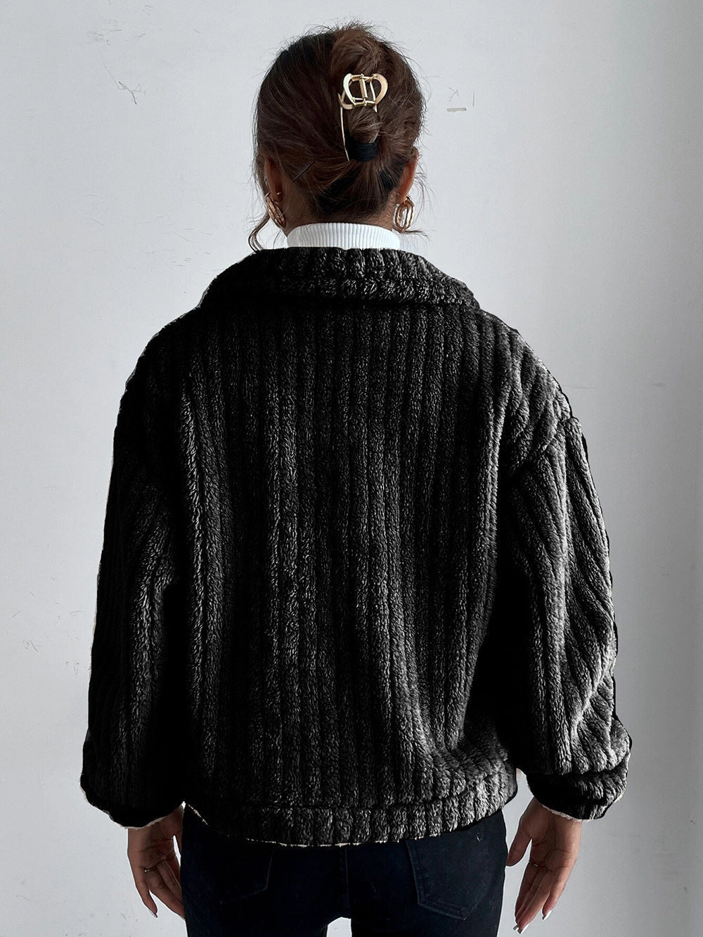 Veste chaude et confortable pour femme