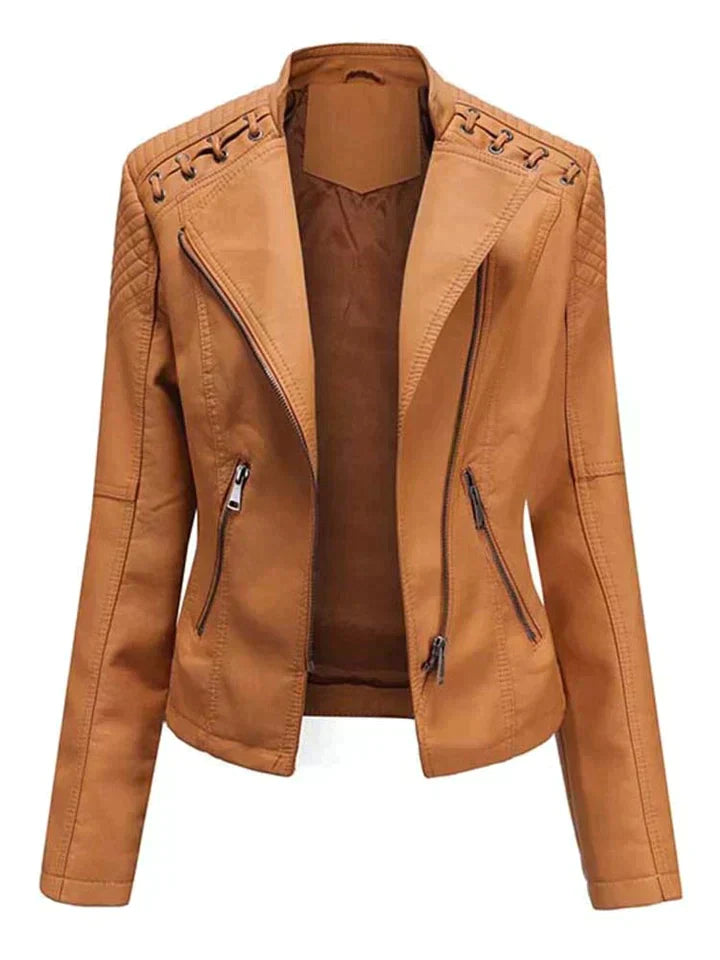 Veste de biker à la mode
