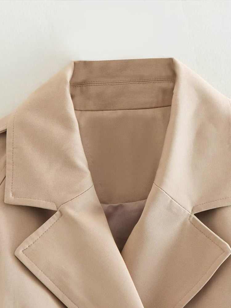 Nadine - trench-coat court décontracté