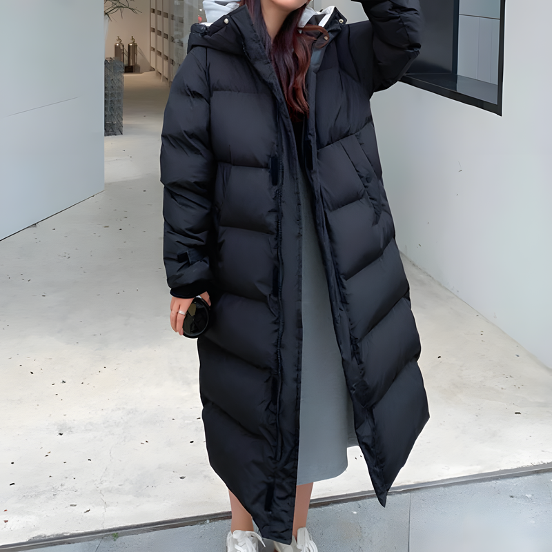 Doudoune Longue Imperméable pour Femme