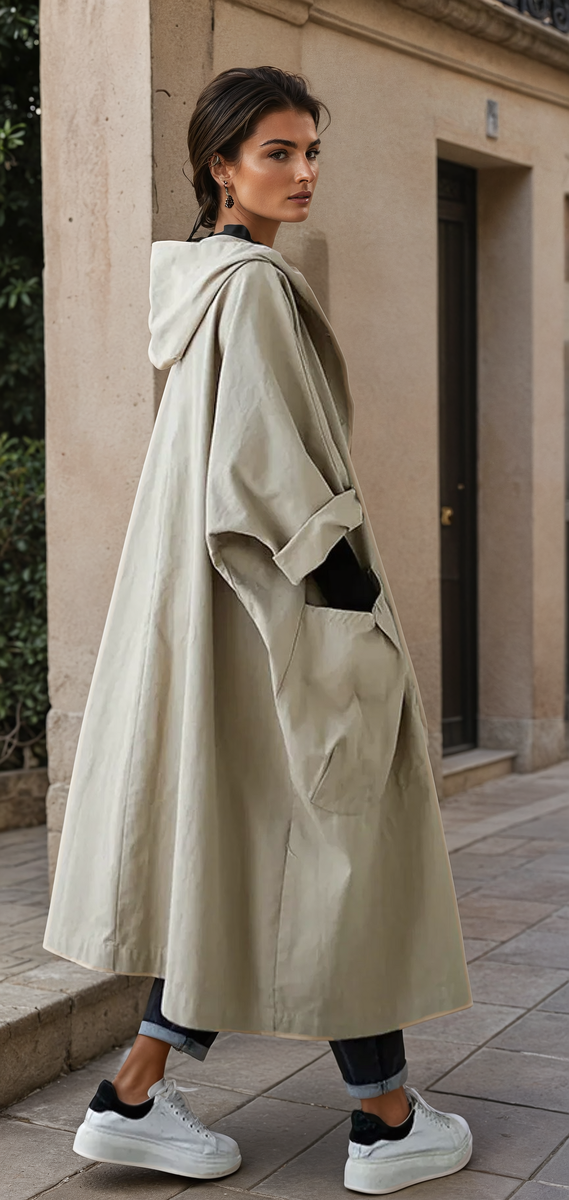Trench-coat élégant pour femme