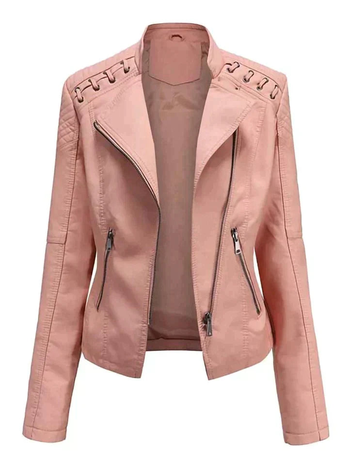 Veste de biker à la mode