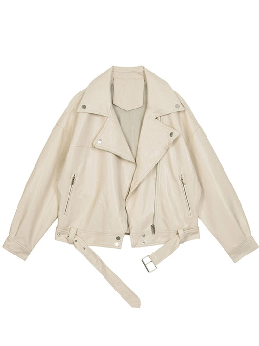 Unna - veste surdimensionnée décontractée avec ceinture