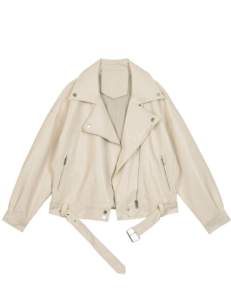 Unna - veste surdimensionnée décontractée avec ceinture