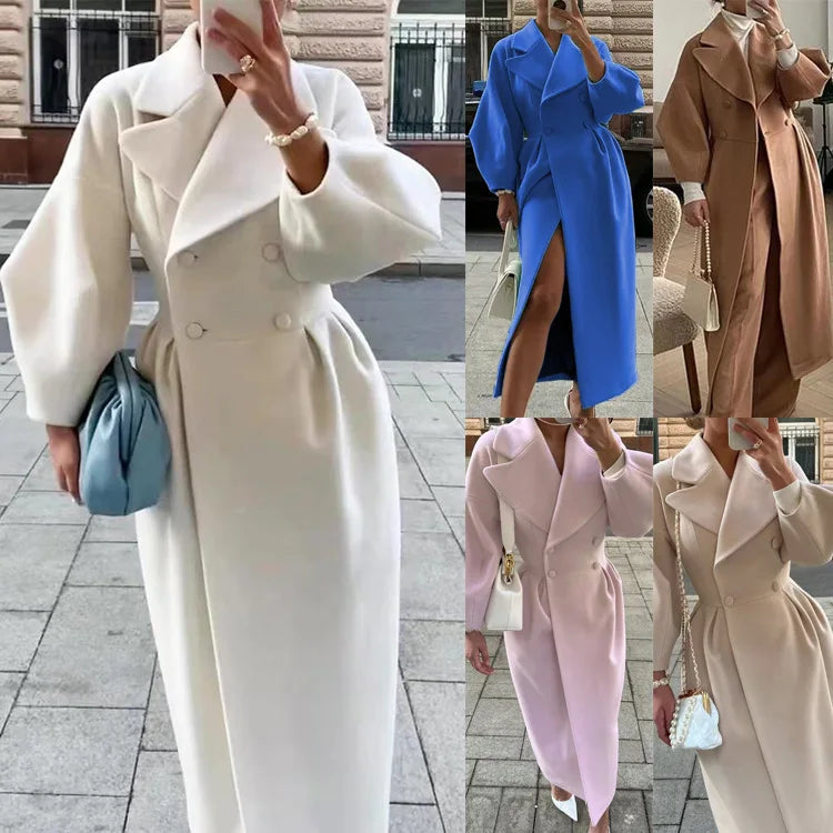 Ruthie – Élégant manteau d'hiver réversible