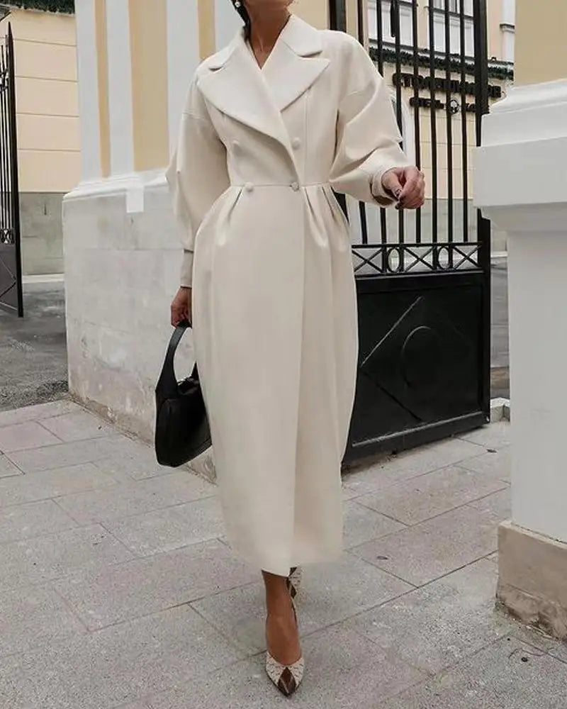 Ruthie – Élégant manteau d'hiver réversible