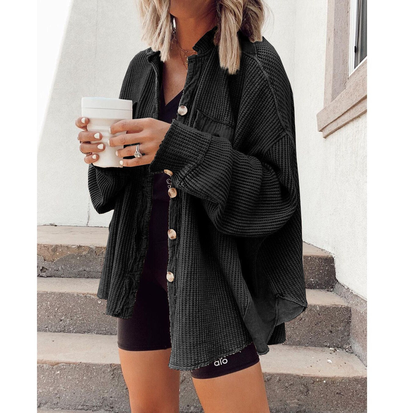 Lyla - veste d'été décontractée en tricot