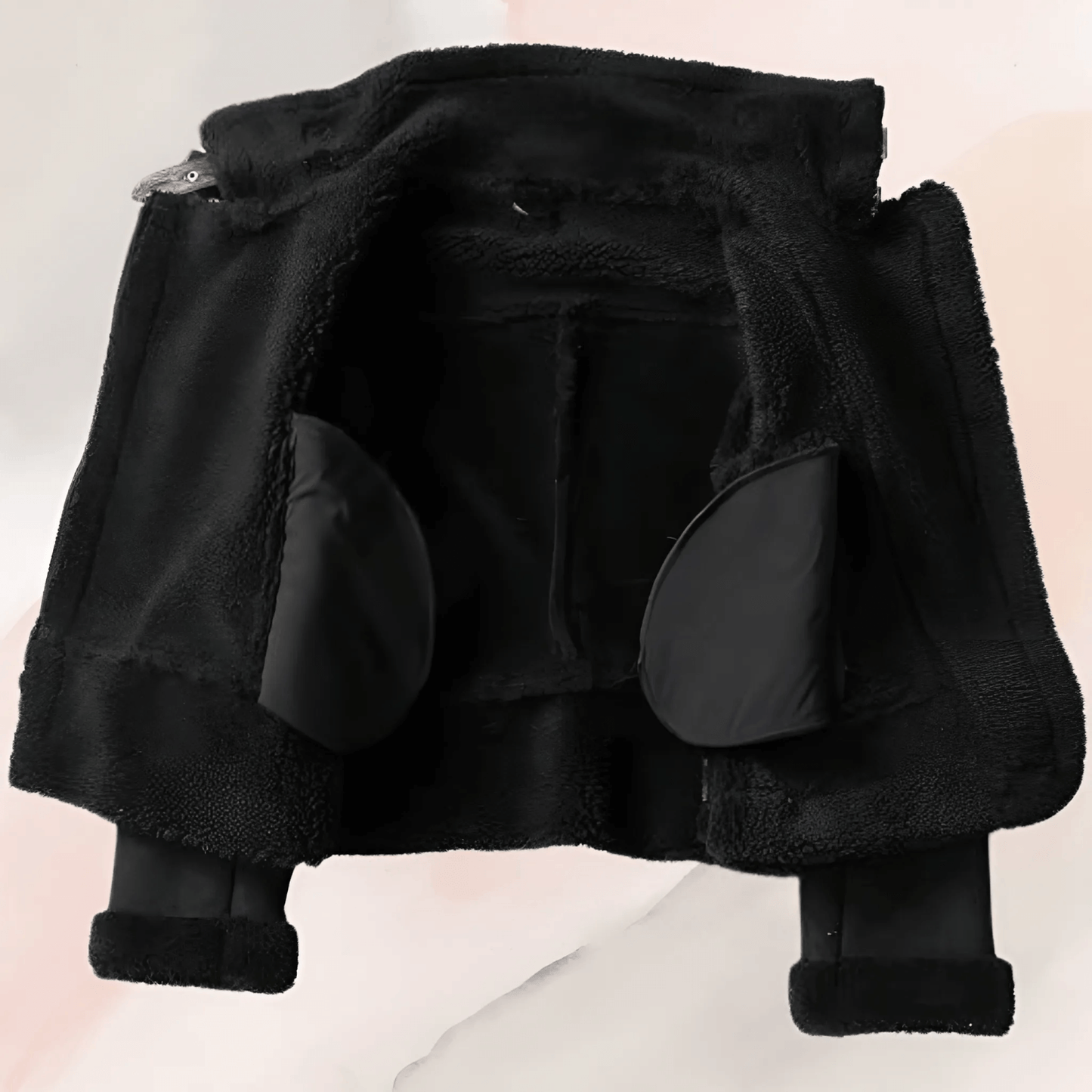 Palmer - veste rétro garnie de fourrure