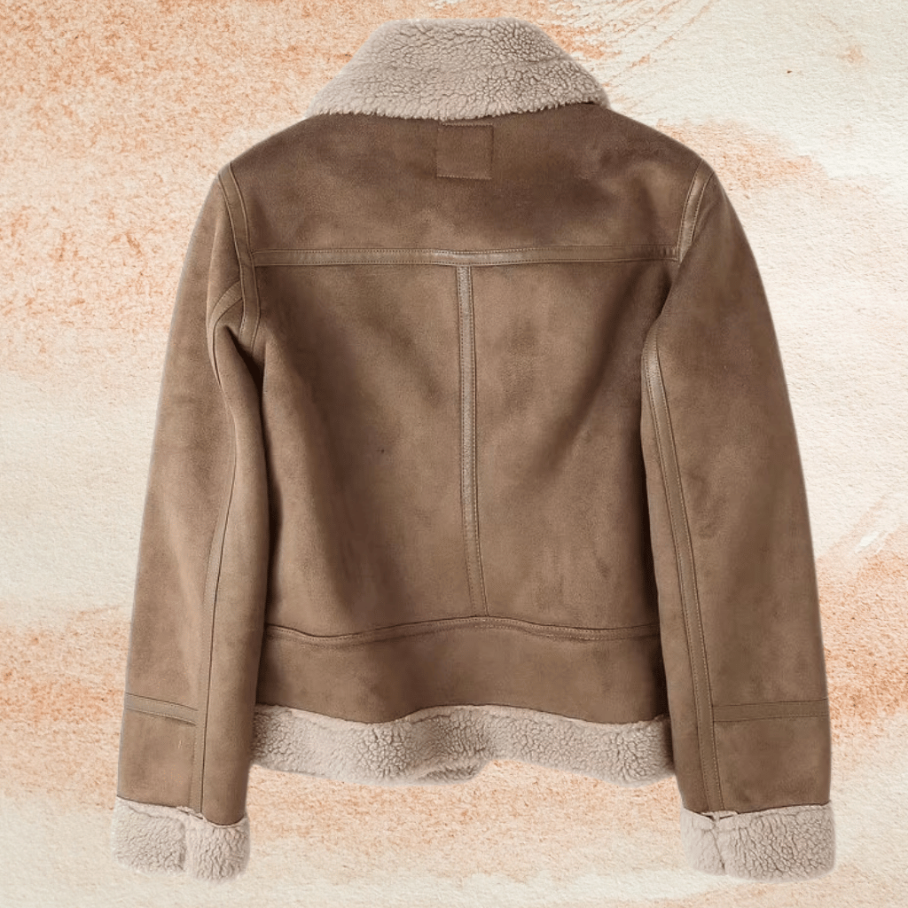 Palmer - veste rétro garnie de fourrure