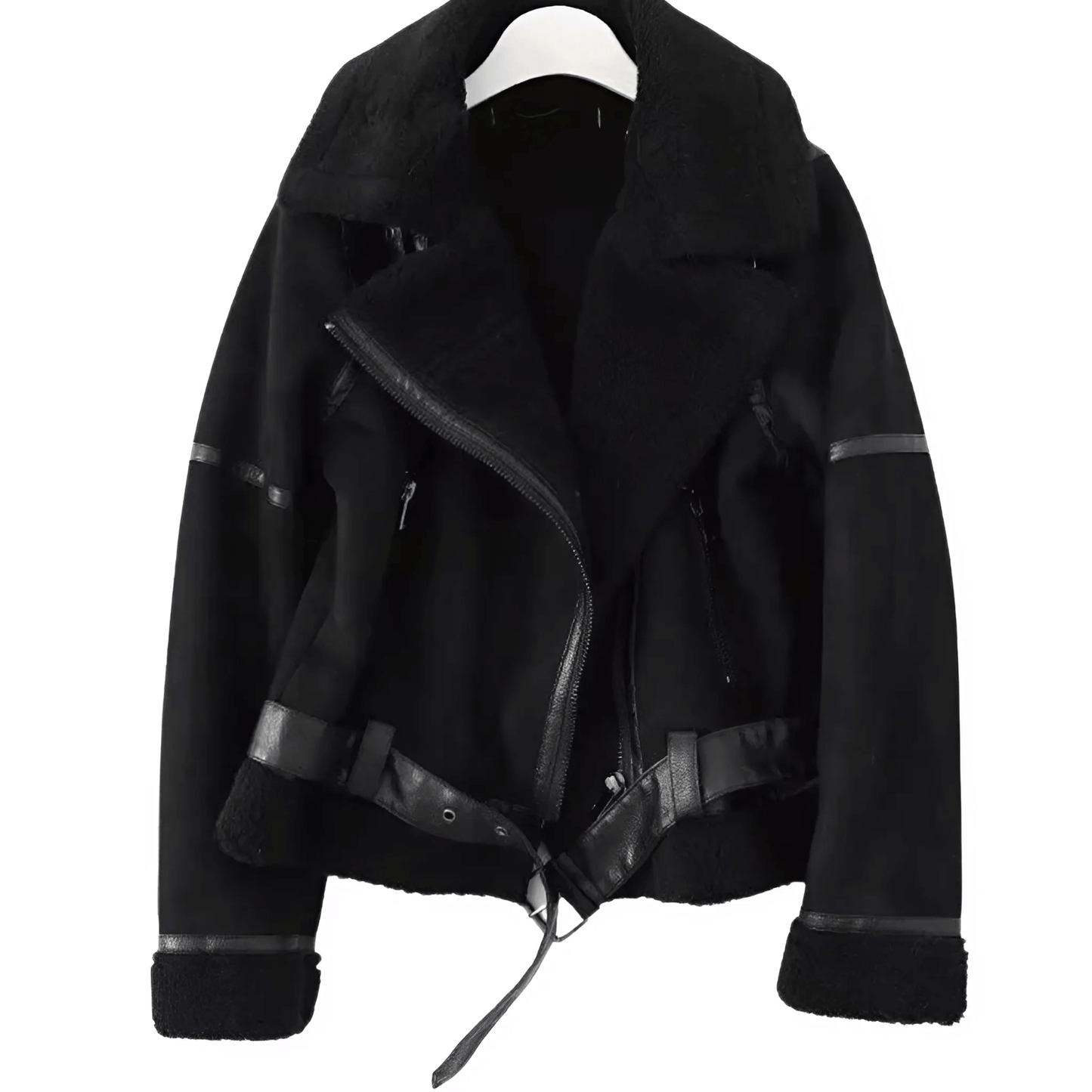 Palmer - veste rétro garnie de fourrure