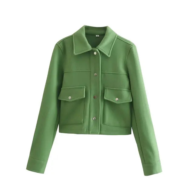 Amy - veste d'été avec col rabattu
