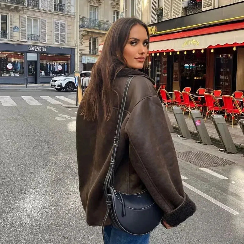 Emma - Manteau d'hiver en peluche