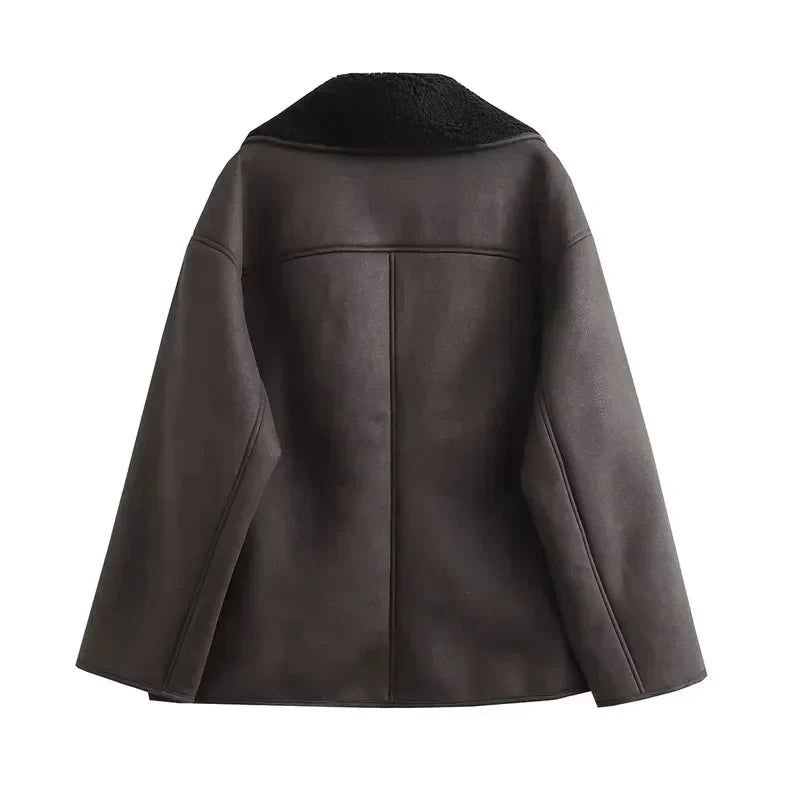 Emma - Manteau d'hiver en peluche