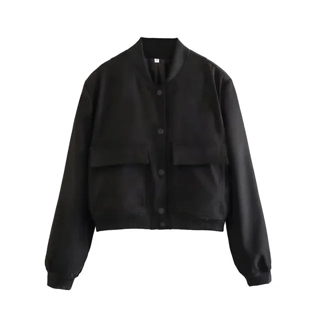 Nika - Élégante Veste Bomber Coupée