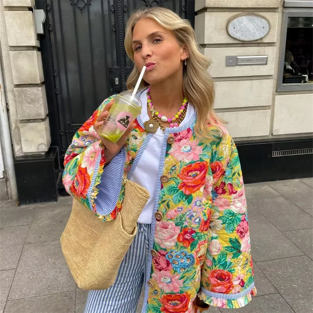 Katherine - Veste matelassée rétro Styilsh