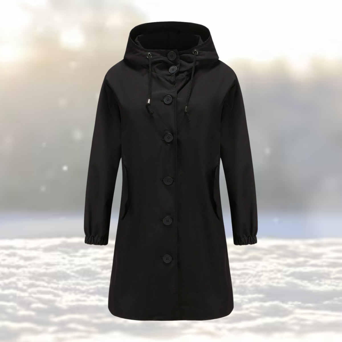Mitzie - Trench-coat à capuche
