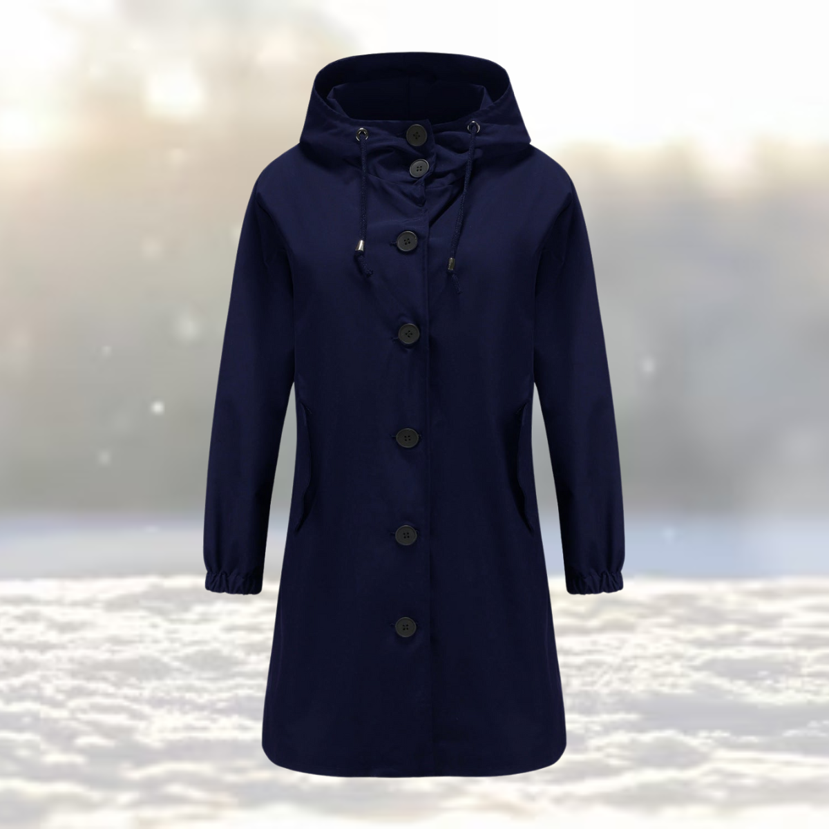 Mitzie - Trench-coat à capuche