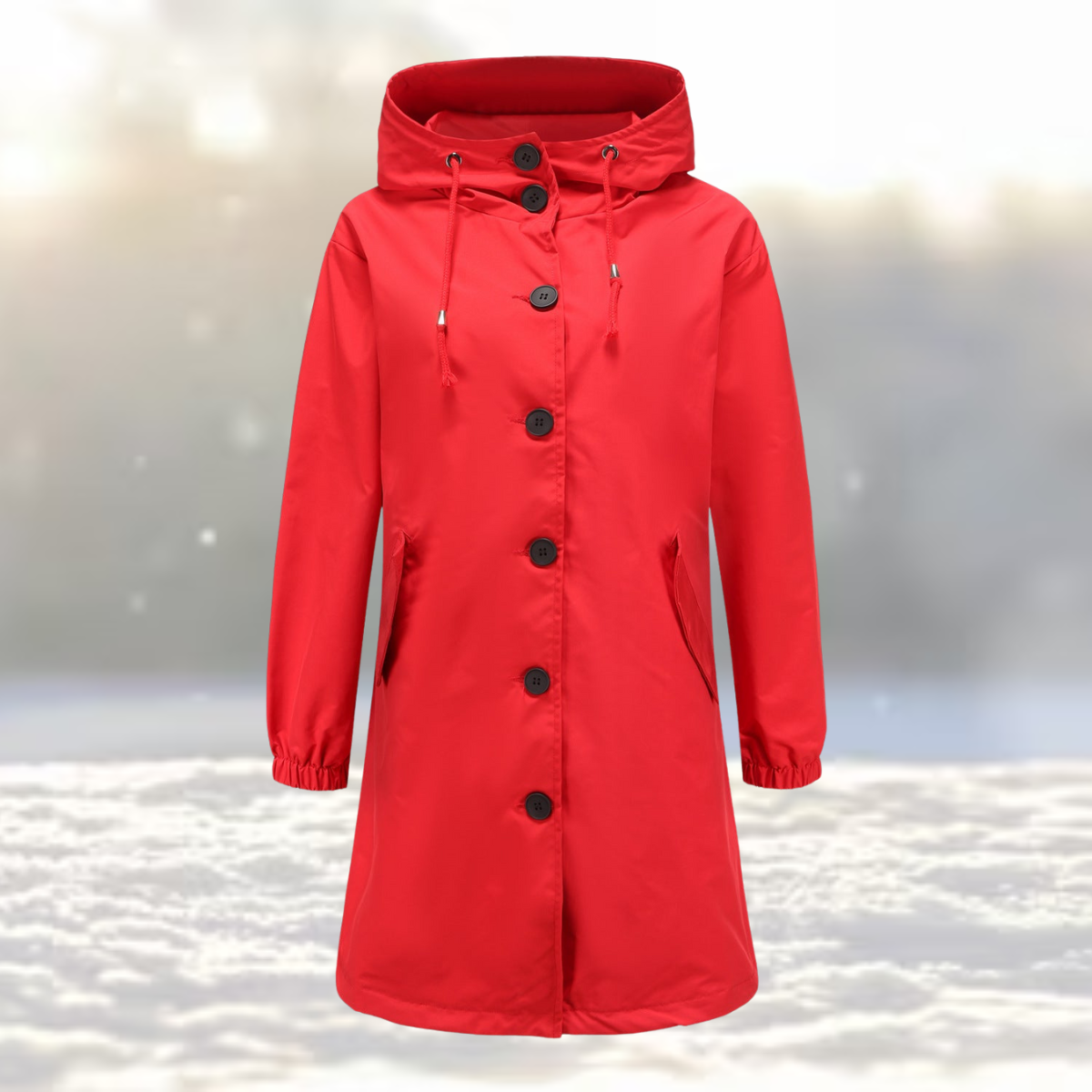 Mitzie - Trench-coat à capuche