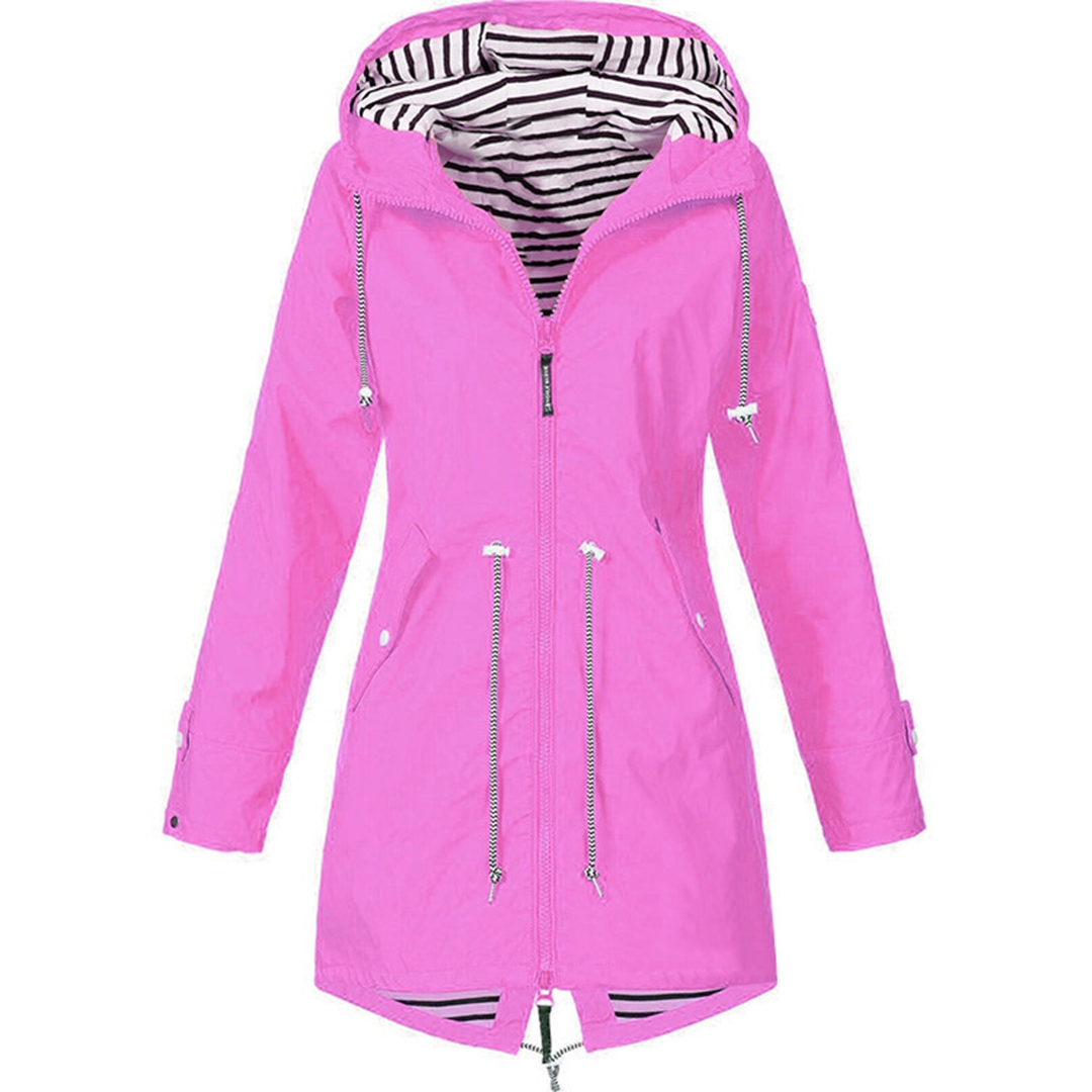 Veste de pluie imperméable pour femmes