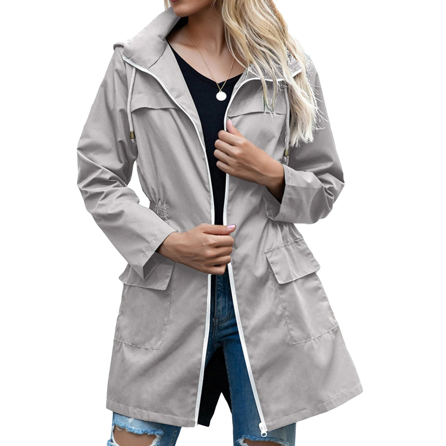 Veste d'été légère imperméable et coupe-vent