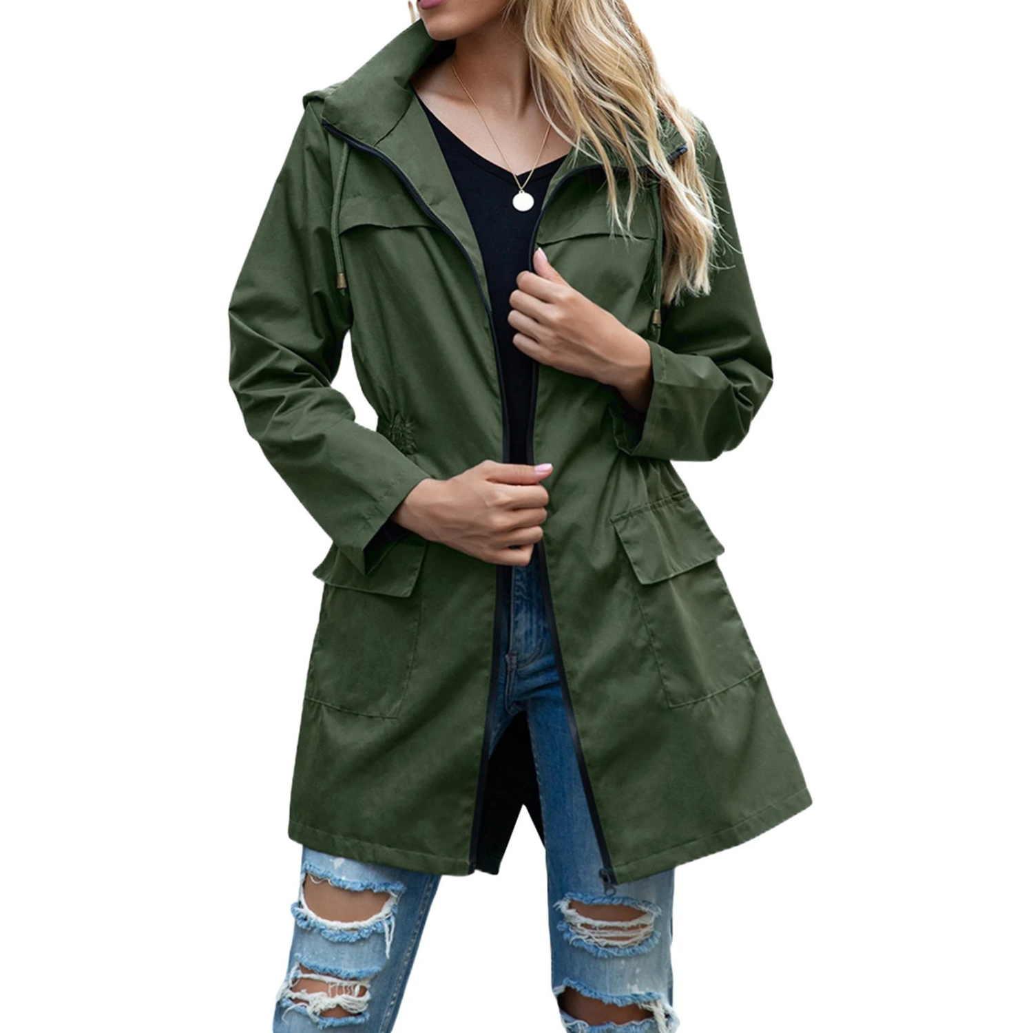 Veste d'été légère imperméable et coupe-vent