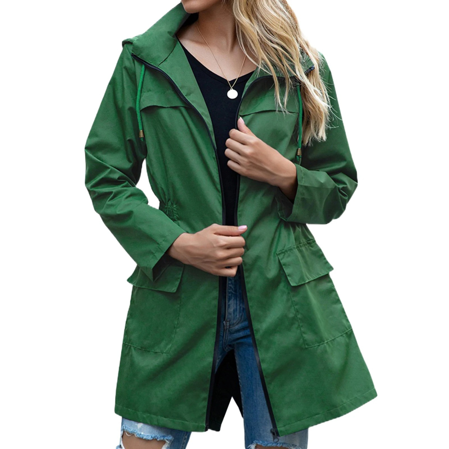 Veste d'été légère imperméable et coupe-vent