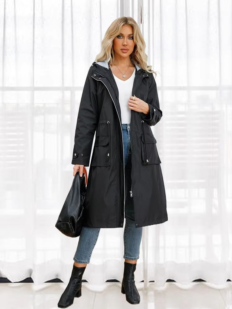 Trench-coat mode imperméable pour femme