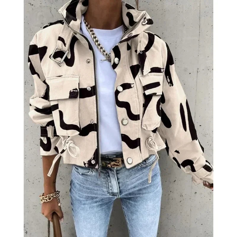 Naomi - Trench-coat Streetwear stylé