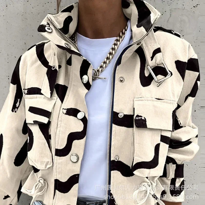 Naomi - Trench-coat Streetwear stylé