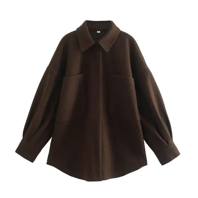 Julianna - Veste Vintage souple avec grandes poches