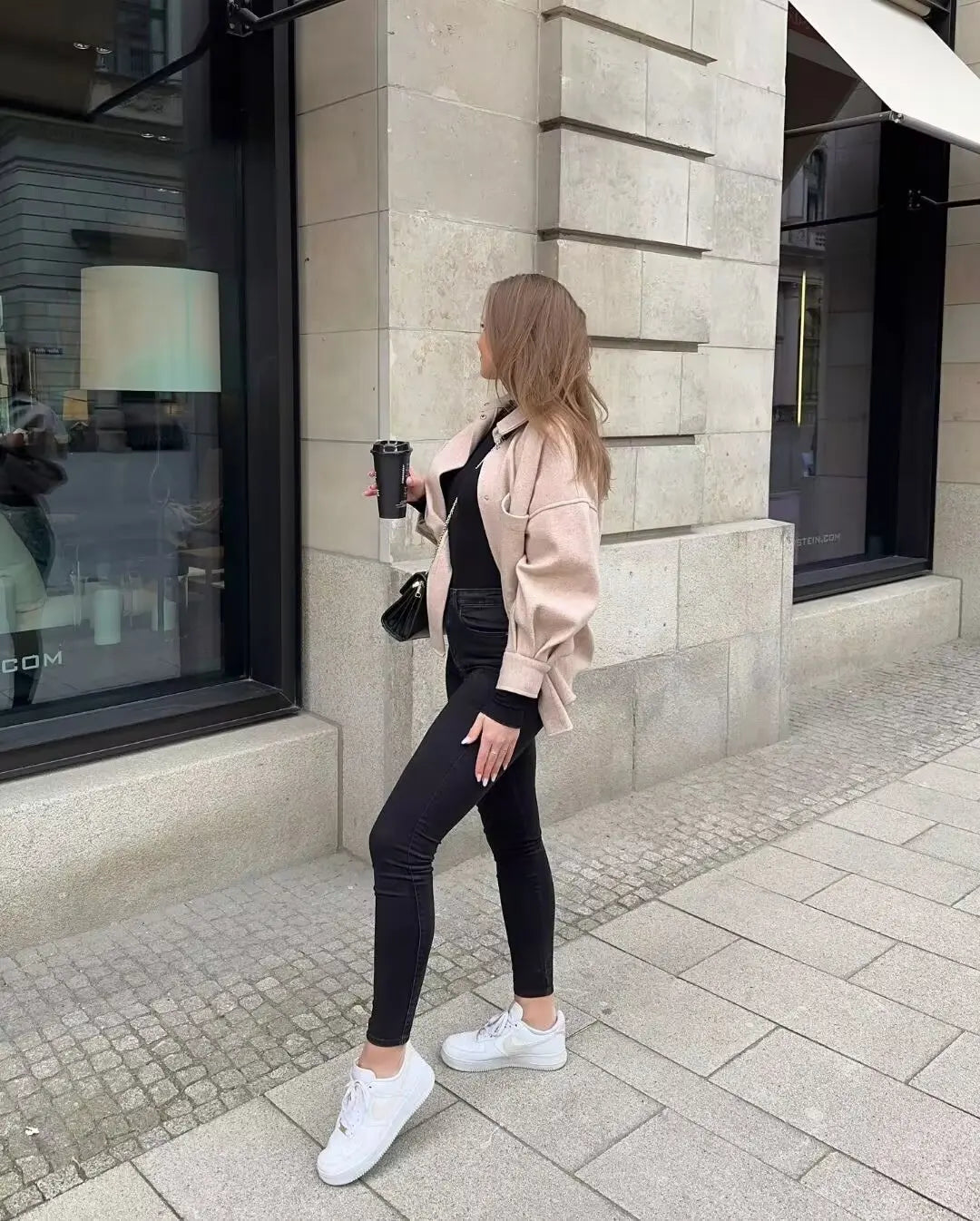 Julianna - Veste Vintage souple avec grandes poches