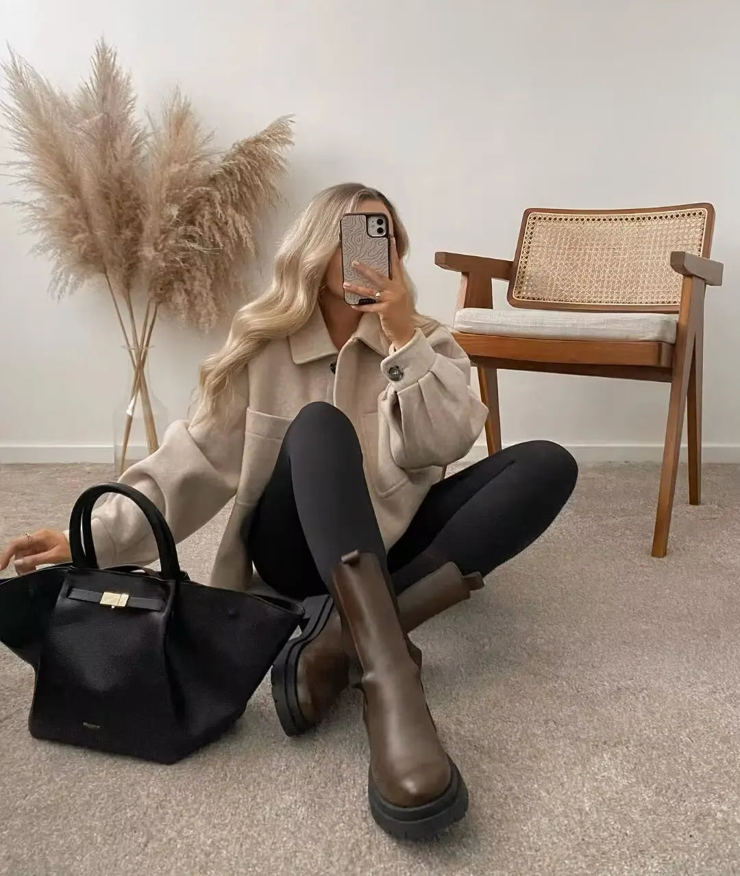 Julianna - Veste Vintage souple avec grandes poches